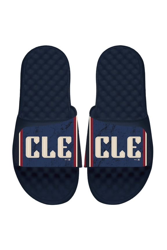 Unisex ISlide  Navy Cleveland Guardians 2024 City Connect Slide Sandals