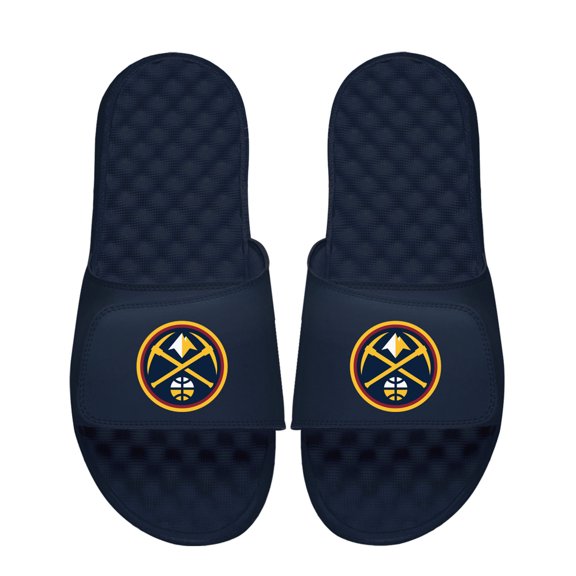 Unisex ISlide Navy Denver Nuggets Primary Logo Slide Sandals