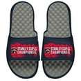 thumbnail image 1 of Unisex ISlide Navy Florida Panthers 2025 Stanley Cup Champions Slide Sandals, 1 of 1