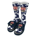 thumbnail image 1 of Unisex ISlide Navy Florida Panthers Back-To-Back Stanley Cup Champions Sock & Slide Bundle, 1 of 1