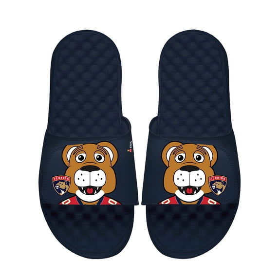 Unisex ISlide Navy Florida Panthers Team Mascot Slide Sandals