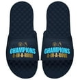 thumbnail image 1 of Unisex ISlide Navy Manchester City Four-Time Consecutive Premier League Champions Slide Sandals, 1 of 1