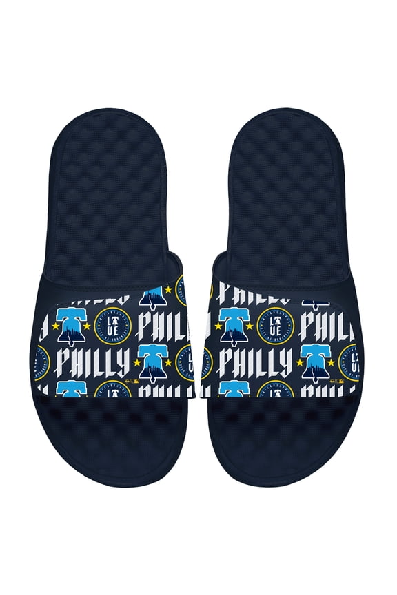 Unisex ISlide  Navy Philadelphia Phillies 2024 City Connect Slide Sandals