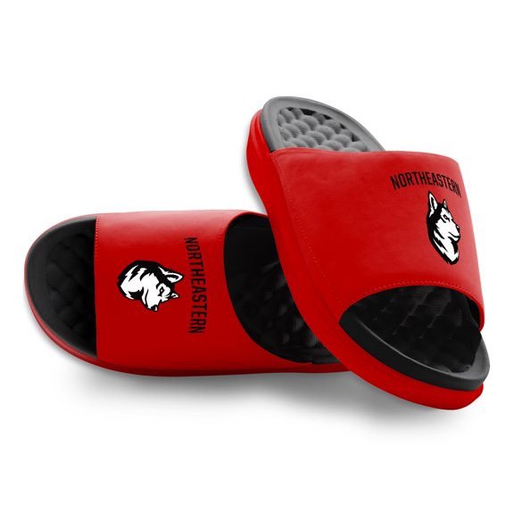 Unisex ISlide Northeastern Huskies  Motive Slide Sandals