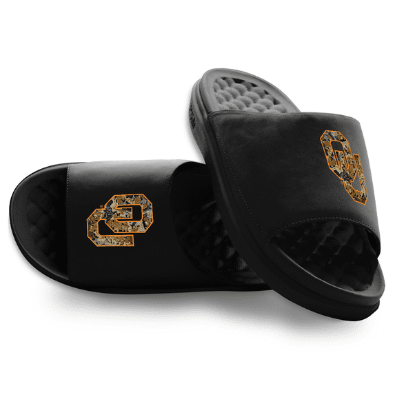 Unisex ISlide Oklahoma Sooners RealTree Clipping Mask Motive Slide Sandals
