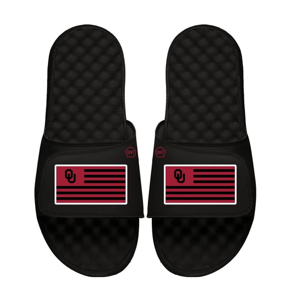 Unisex ISlide Oklahoma Sooners Team Flag Slide Sandals
