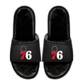 thumbnail image 1 of Unisex ISlide  Philadelphia 76ers Logo Fur Slide Sandals, 1 of 1