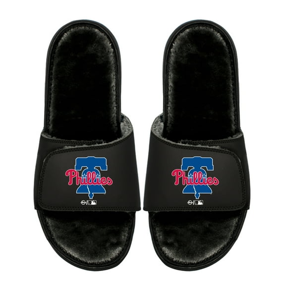 Unisex ISlide Philadelphia Phillies Logo Fur Slide Sandals
