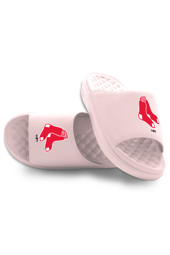 Unisex ISlide Pink Boston Red Sox Primary Motive Slide Sandals