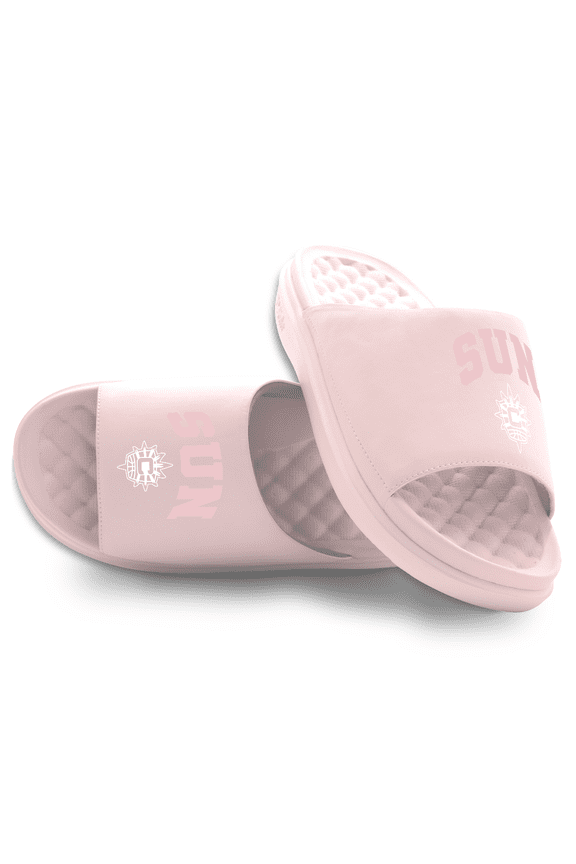 Unisex ISlide Pink Connecticut Sun Tonal Pop Motive Slide Sandals