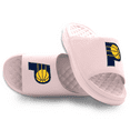 thumbnail image 1 of Unisex ISlide Pink Indiana Pacers Primary Motive Slide Sandals, 1 of 5