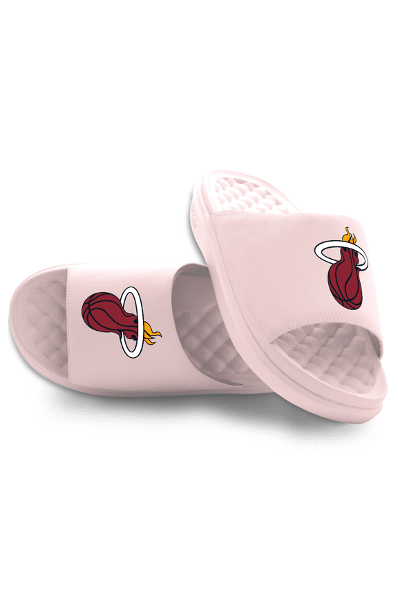 Unisex ISlide Pink Miami Heat Primary Motive Slide Sandals