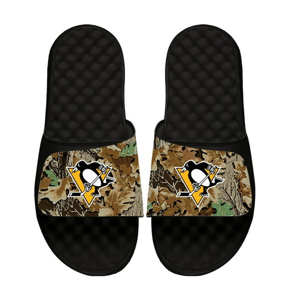 Unisex ISlide Pittsburgh Penguins RealTree Slide Sandals