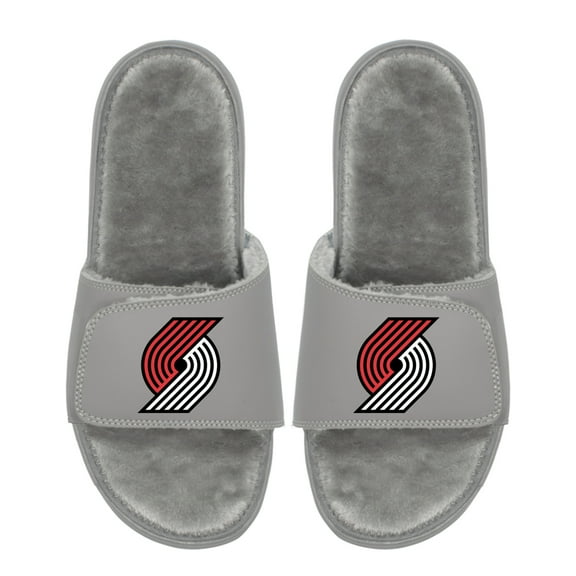 Unisex ISlide  Portland Trail Blazers Logo Fur Slide Sandals
