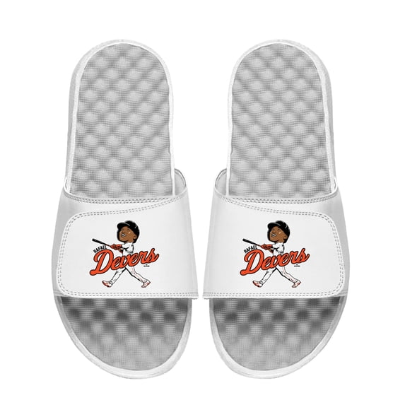 Unisex ISlide Rafael Devers Player Caricature Slide Sandals