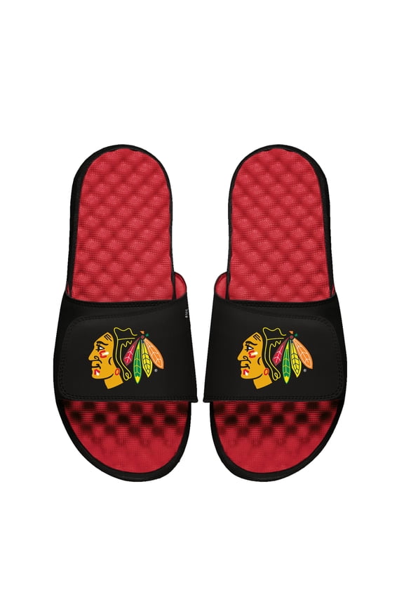 Unisex ISlide Red Chicago Blackhawks Primary Logo Slide Sandals