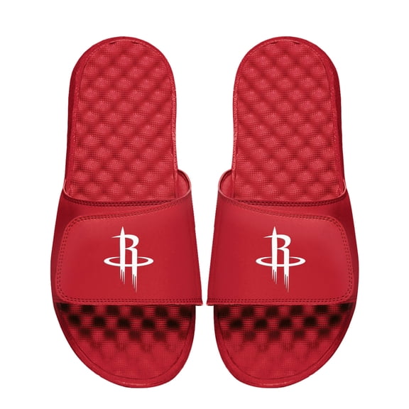 Unisex ISlide Red Houston Rockets Primary Logo Slide Sandals