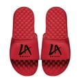 thumbnail image 1 of Unisex ISlide Red LA Knight Wordmark Logo Slide Sandals, 1 of 1