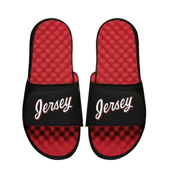 Unisex ISlide  Red New Jersey Devils Wordmark Slide Sandals