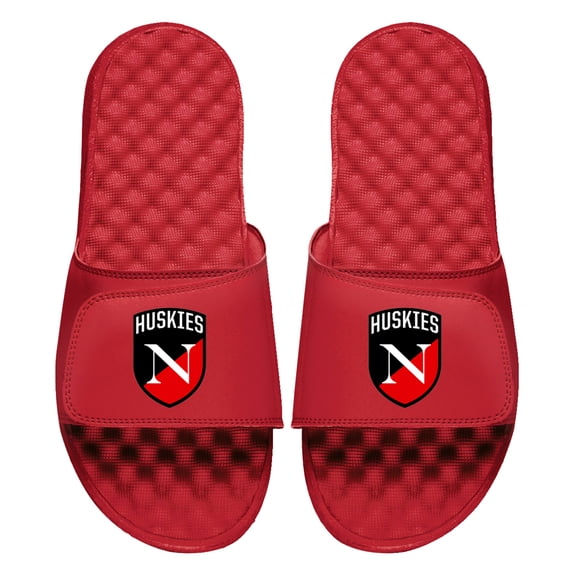 Unisex ISlide Red Northeastern Huskies Primary Slide Sandals