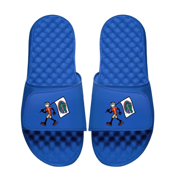 Unisex-ISlide Royal Florida Gators Life is Good Slide Sandals