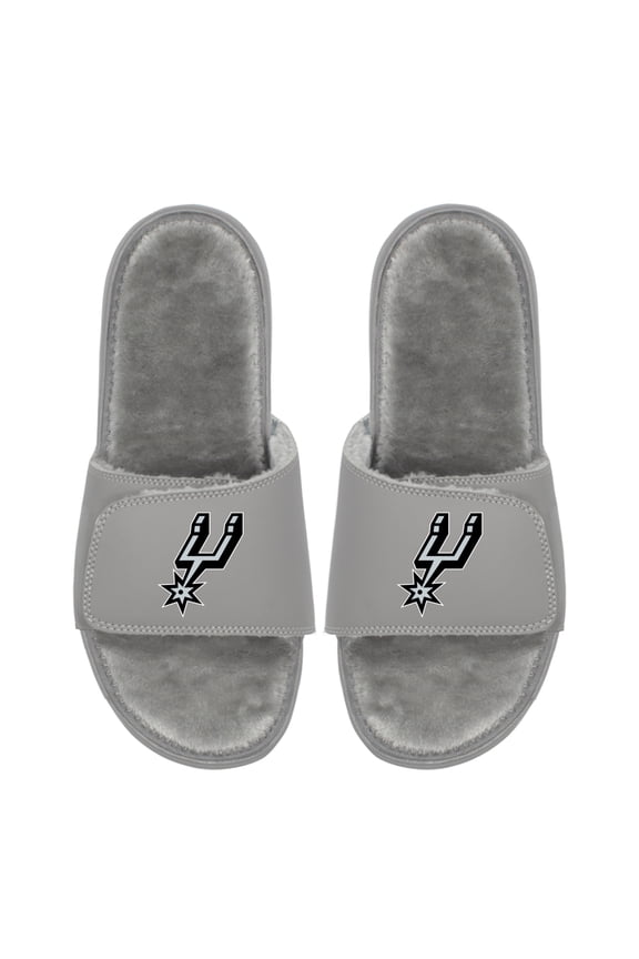 Unisex ISlide San Antonio Spurs Logo Fur Slide Sandals