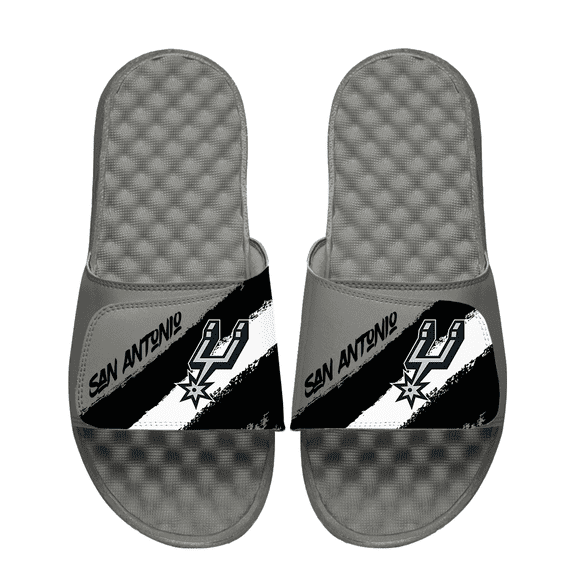 Unisex ISlide San Antonio Spurs Paint Stripes Slide Sandals