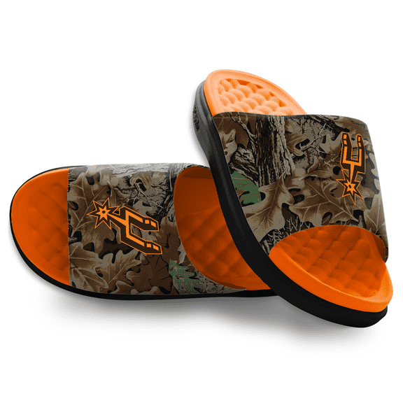Unisex ISlide San Antonio Spurs RealTree Advantage Camo Motive Slide Sandals