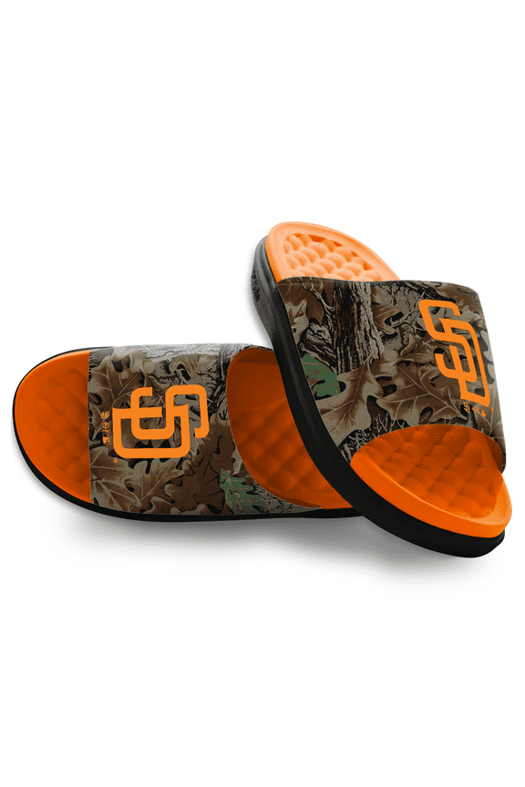 Unisex ISlide San Diego Padres RealTree Advantage Camo Motive Slide Sandals