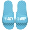 thumbnail image 1 of Unisex ISlide Sky Blue Manchester City Wordmark Slide Sandals, 1 of 1