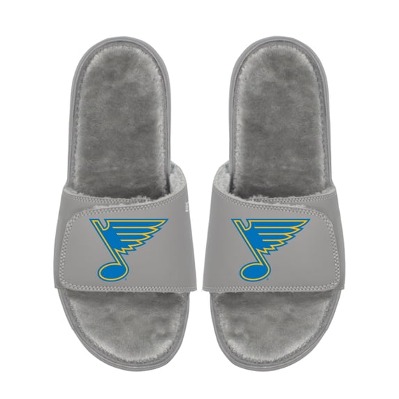 Unisex ISlide St. Louis Blues Logo Fur Slide Sandals