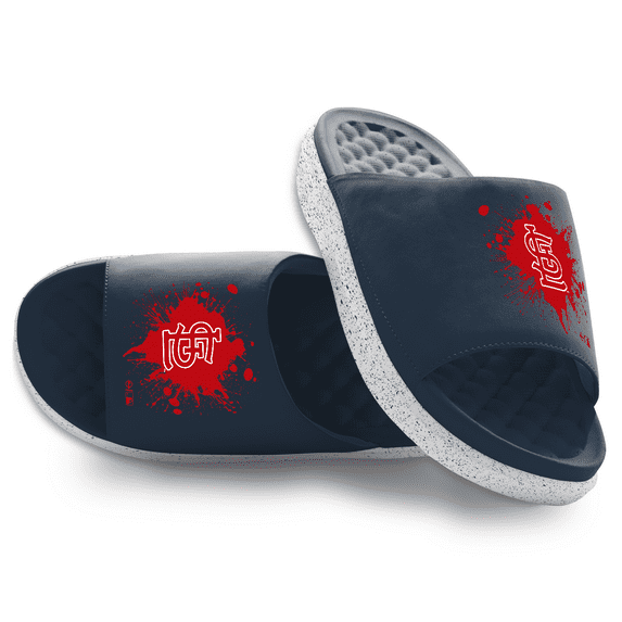 Unisex ISlide St. Louis Cardinals Centered Logo Splat Motive Slide Sandals