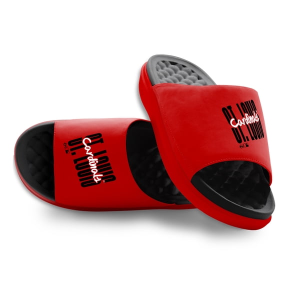 Unisex ISlide St. Louis Cardinals City Script Logo Motive Slide Sandals