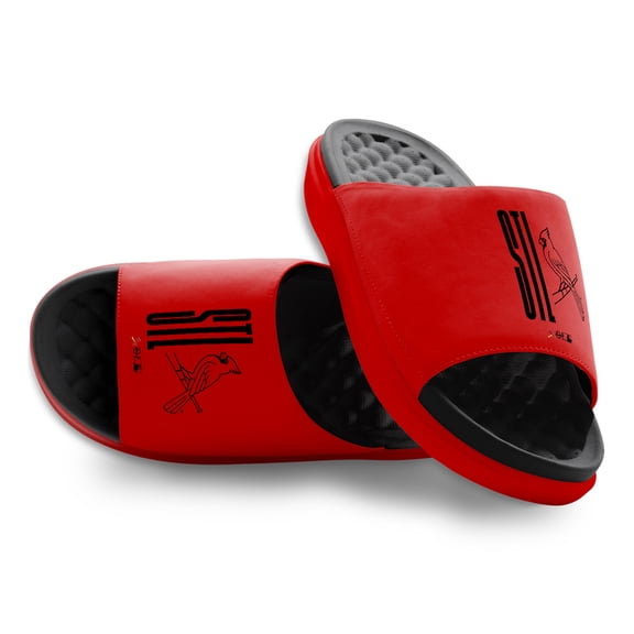 Unisex ISlide St. Louis Cardinals Split Logo Motive Slide Sandals