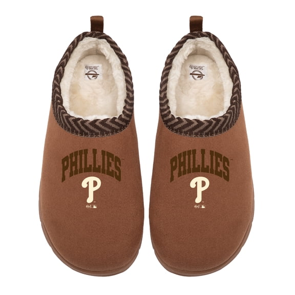 Unisex ISlide Tan Philadelphia Phillies Tonal Pop Mission Slippers