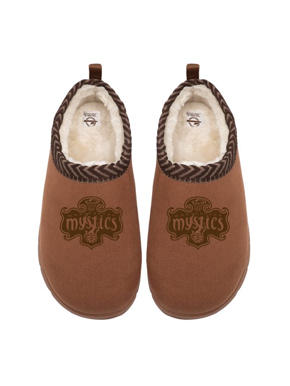 Unisex ISlide Tan Washington Mystics Tonal Logo Mission Slippers