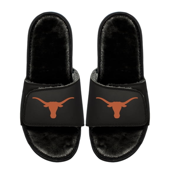 Unisex ISlide  Texas Longhorns Logo Fur Slide Sandals