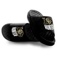thumbnail image 1 of Unisex ISlide Travis Hunter Black Colorado Buffaloes Collage Motive Slide Sandals, 1 of 5