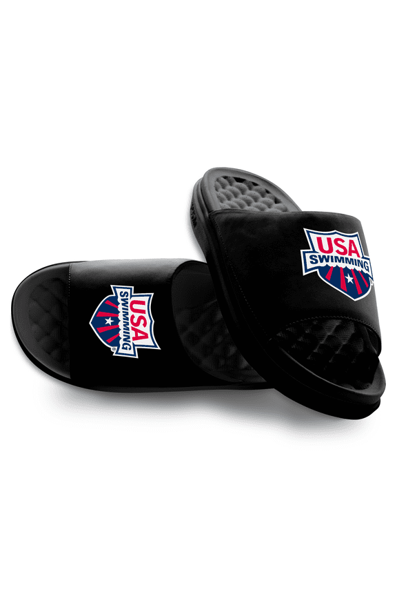 Unisex ISlide USA Swimming Motive Slide Sandals