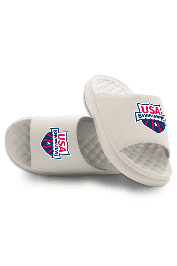 Unisex ISlide  USA Swimming Motive Slide Sandals