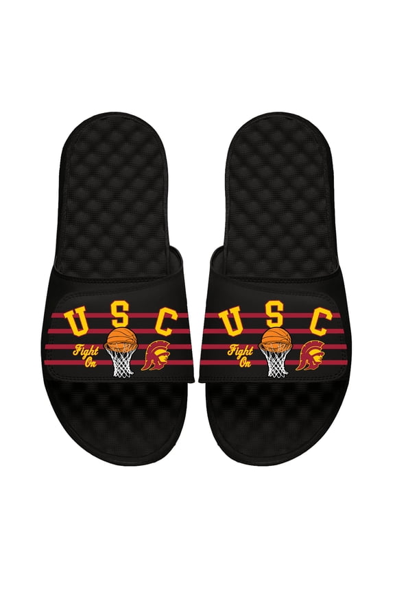 Unisex-ISlide USC Trojans Collage Basketball Slide Sandals
