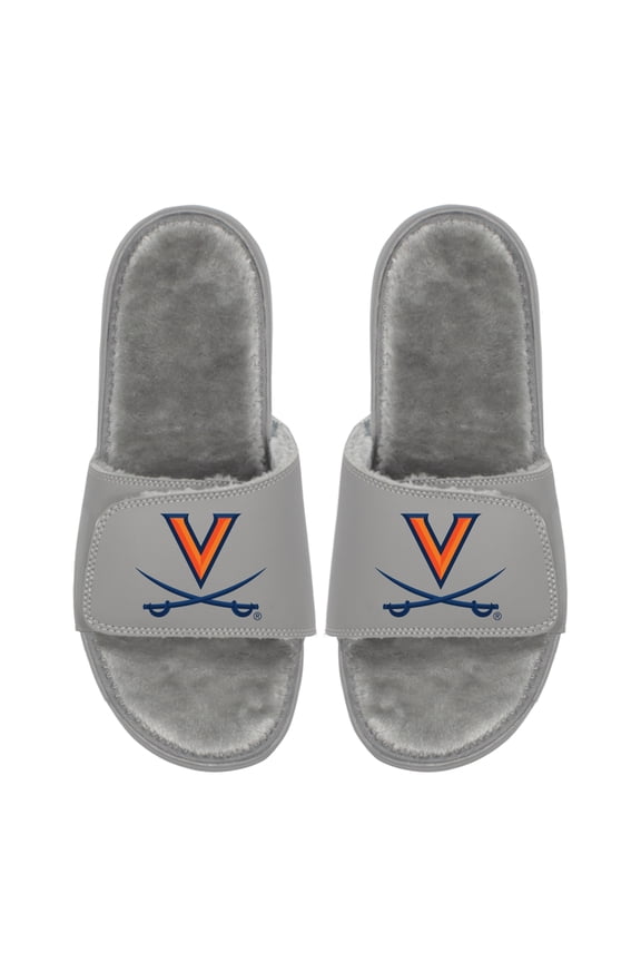 Unisex ISlide  Virginia Cavaliers Logo Fur Slide Sandals
