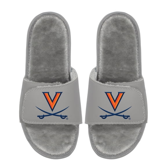 Unisex ISlide Virginia Cavaliers Logo Fur Slide Sandals