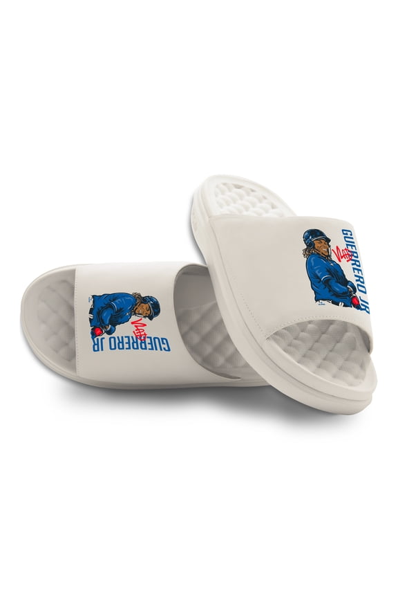 Unisex ISlide Vladimir Guerrero Jr. Player Collage Motive Slide Sandals