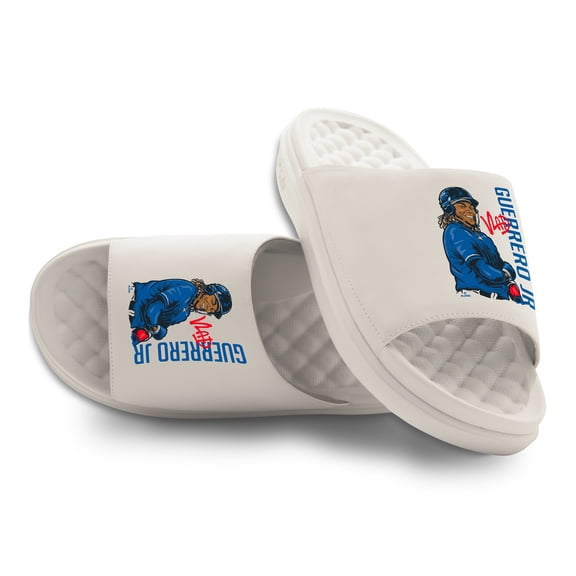 Unisex ISlide Vladimir Guerrero Jr. Toronto Blue Jays Player Collage Motive Slide Sandals
