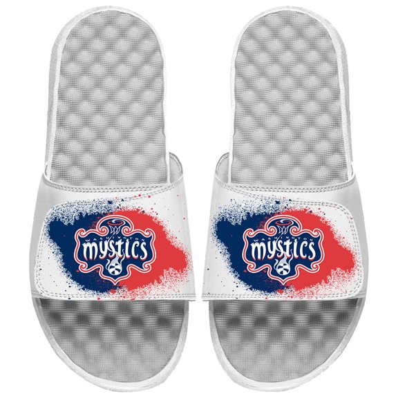 Unisex ISlide Washington Mystics Spray Paint Slide Sandals
