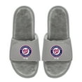 thumbnail image 1 of Unisex ISlide  Washington Nationals Logo Fur Slide Sandals, 1 of 1