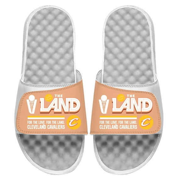 Unisex ISlide White Cleveland Cavaliers 2025/26 City Edition Slide Sandals