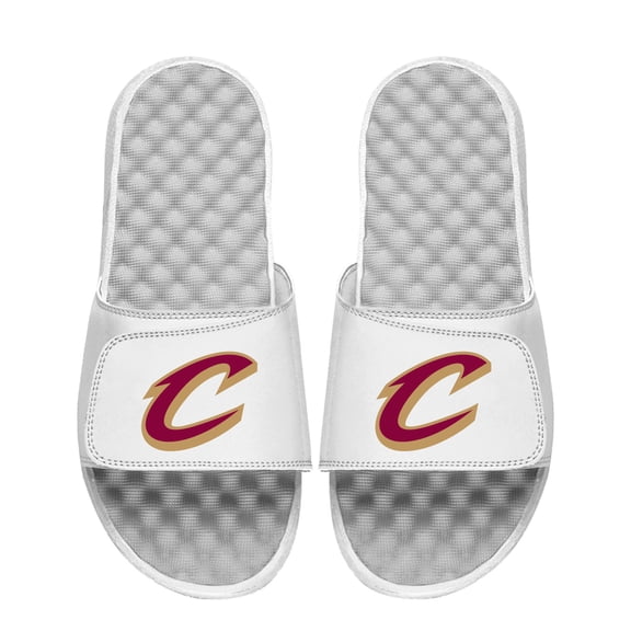 Unisex ISlide White Cleveland Cavaliers Primary Logo Slide Sandals