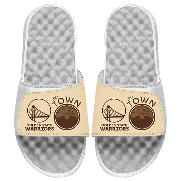 Unisex ISlide White Golden State Warriors 2025/26 City Edition Slide Sandals